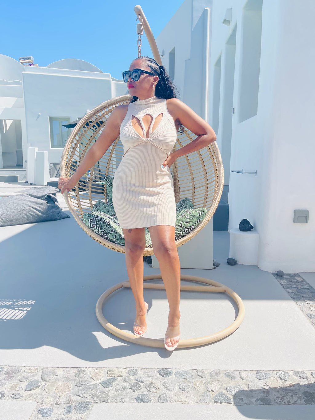 Taupe You Pretty Dress