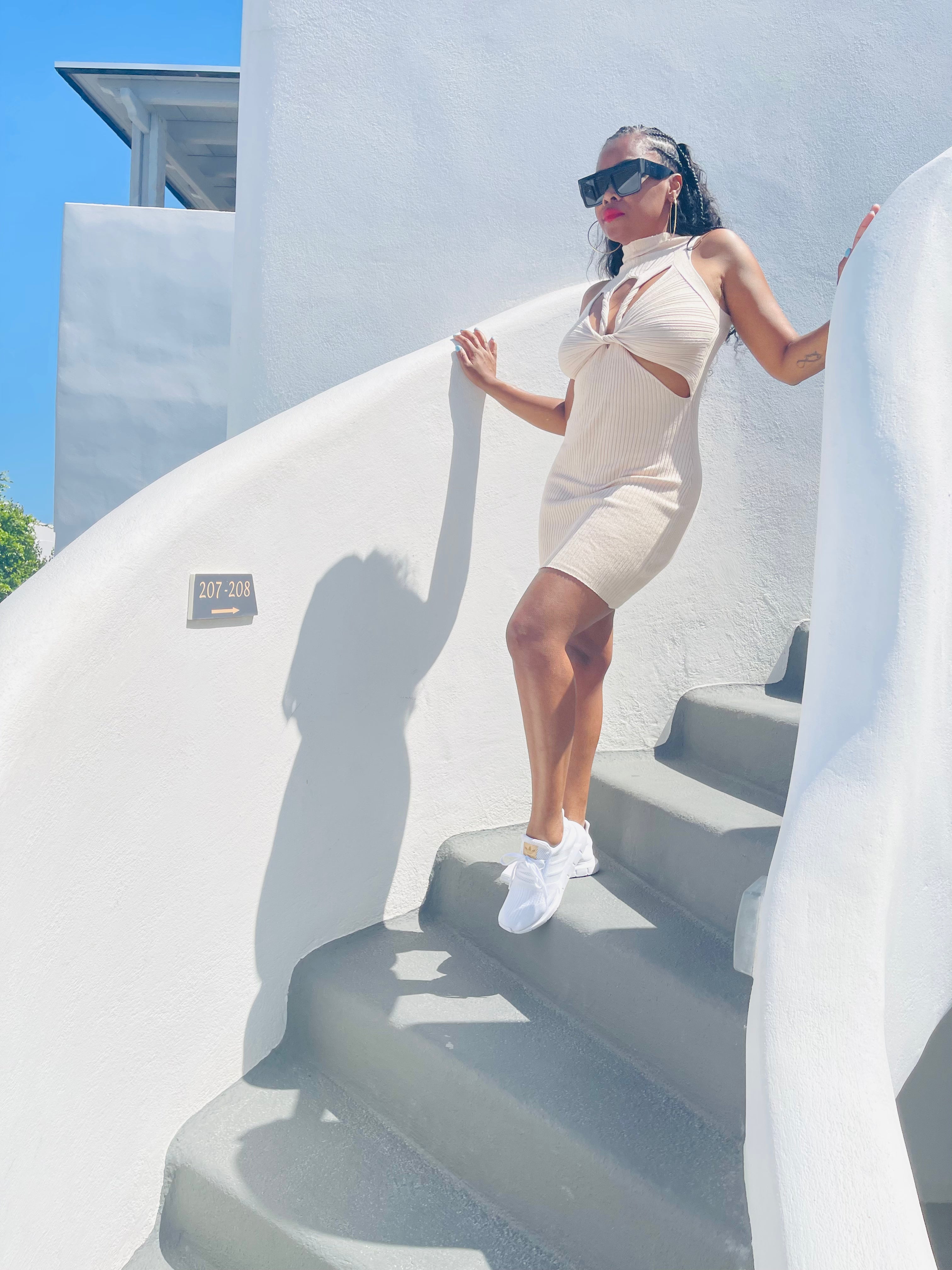 Taupe You Pretty Dress